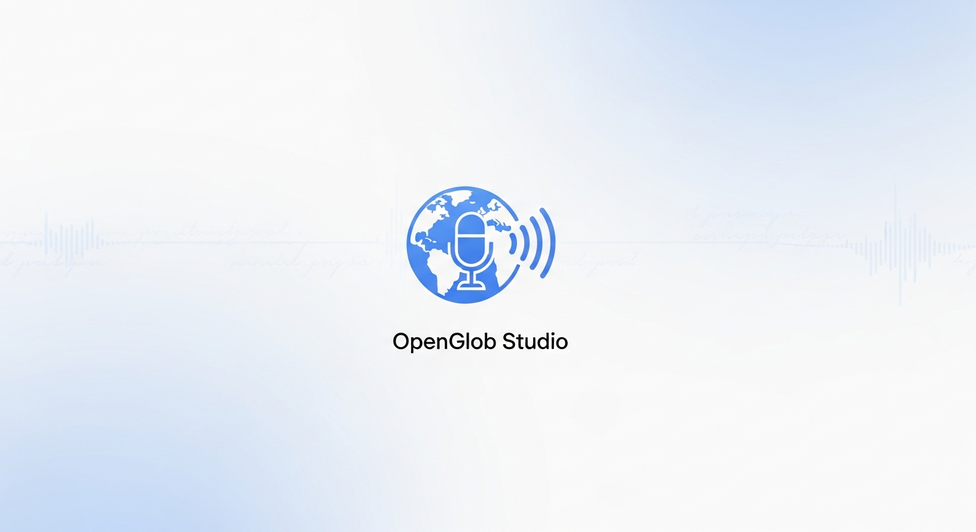 OpenGlob Studio Interface